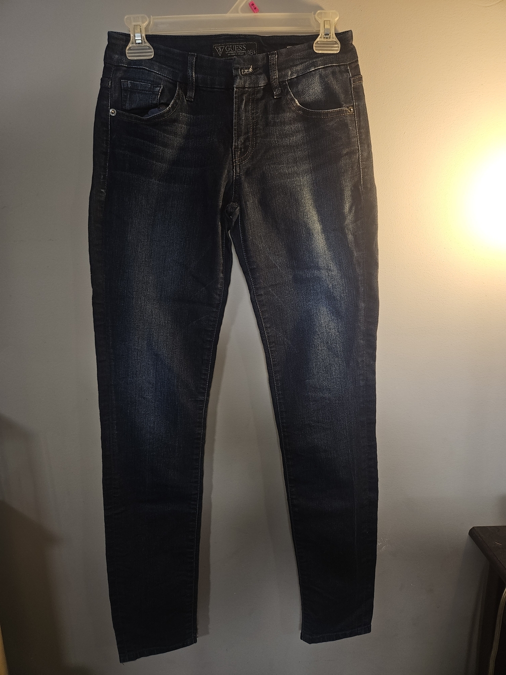GUESS Men’s & Women's Slim Dark Blue Denim Jeans Size 26